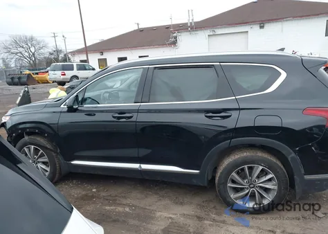 2020 Hyundai Santa Fe Sel z USA, uszkodzony, nr VIN 5NMS3CAD5LH278495